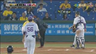 20160923中職 兄弟vs義大 7局上 中信兄弟強攻4分突破平手僵局全記錄