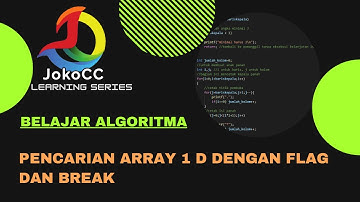 belajar algoritma : 11.04-5 Pencarian di array 1 dimensi pada bahasa C, bahasa Indonesia