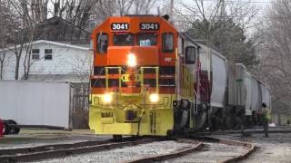 CF&E 3041 fresh G&W paint former IORY 4034 works the cloverleaf
