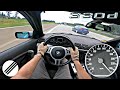 BMW E46 330d *STAGE 2* TOP SPEED DRIVE ON GERMAN AUTOBAHN🏎