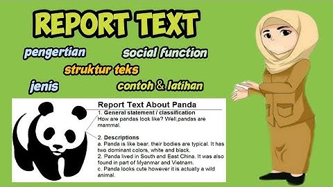 Materi Bahasa Inggris Report Text Kelas 9 Chapter 9 Semester 2