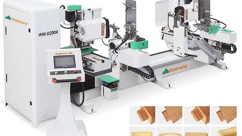 MỘNG DƯƠNG 2 ĐẦU CNC WOODMASTER | MÁY PHAY MỘNG DƯƠNG CHẤT LƯỢNG CAO