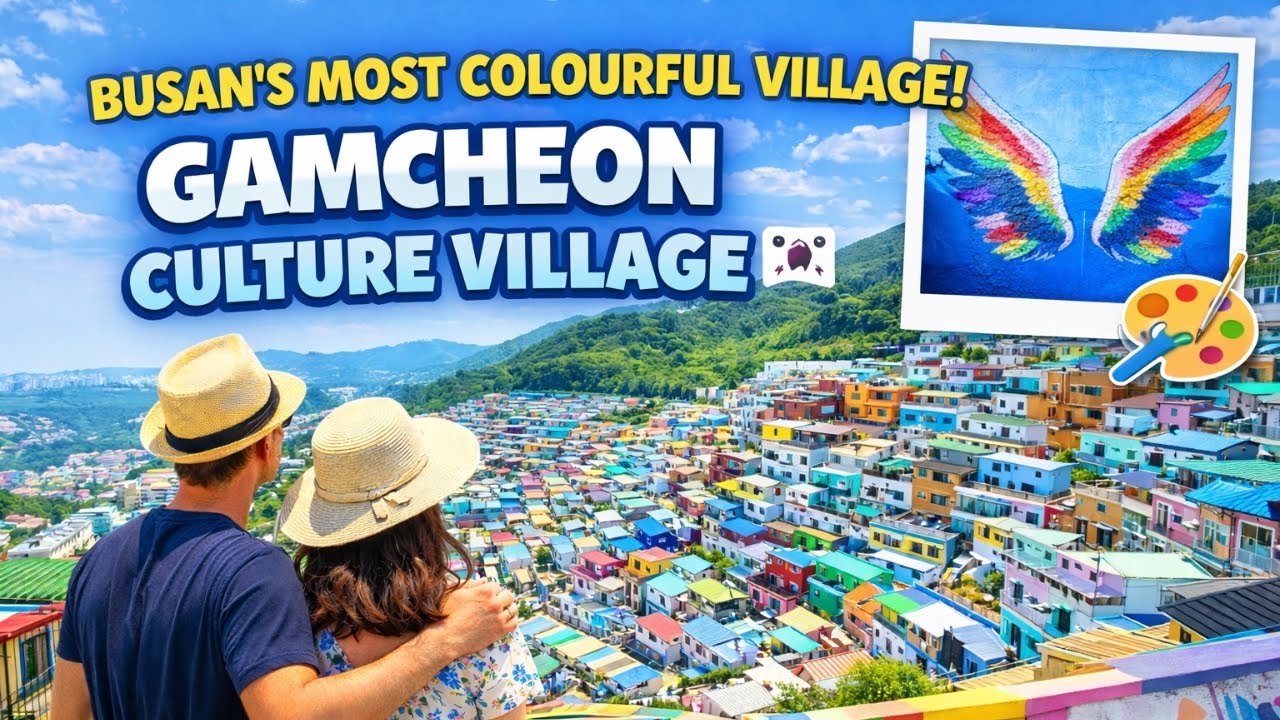 Gamcheon Culture Village | Busan’s Famous Colourful Streets
