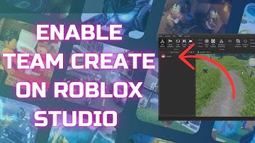 How To Enable Team Create On Roblox Studio (How to team Create With Friends)