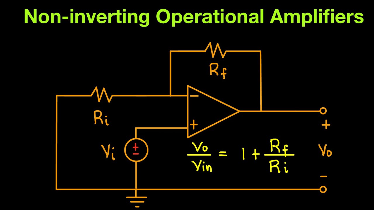 DC Circuits Episode 55: Non-inverting Operational Amplifiers Part 1