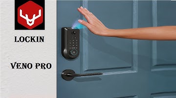 World first and fastest Palm Vein Recognition Smart Video Lock | Lockin Veno Pro