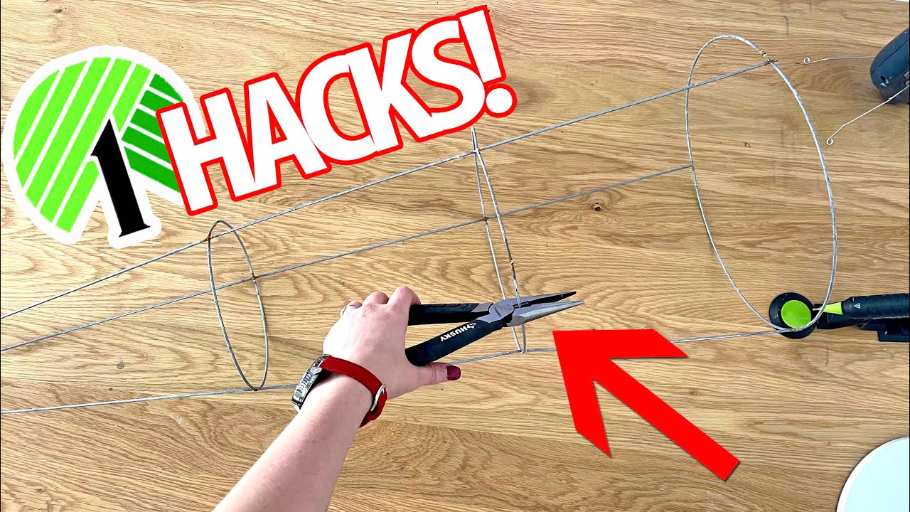 GENIUS tomato cage HACKS you never thought of! BRILLIANT Dollar Tree