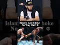 Islam’s Last Choke — No Way Out! 💀 #shorts #mma