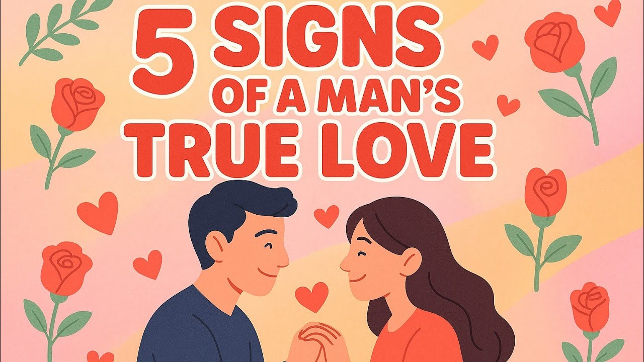 5 Signs of a Man’s True Love | How to Know If He Truly Loves You - YouTube