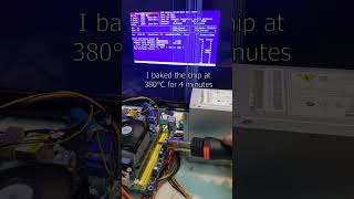 Overheating a RAM chip while MemTest86 is running