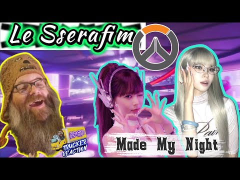 LE SSERAFIM 르세라핌 x Overwatch 'Made My Night' MV - 🚚 Trucker Reaction 