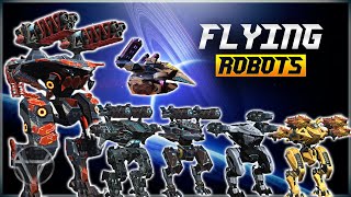 [WR] 🔥 All Flying Bots ✈️ JET Hangar - Mk2 Gameplay | War Robots