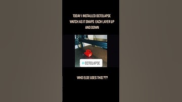 octolapse test on bench, great plugin for octoprint