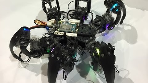 Intel’s Hexapod Robot Dances in the Desert at IMS 2015