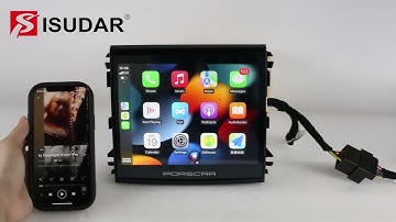 Installation Android Radio in Porsche Cayenne Multimedia Auto Player Navigation GPS Carplay PCM 3.1