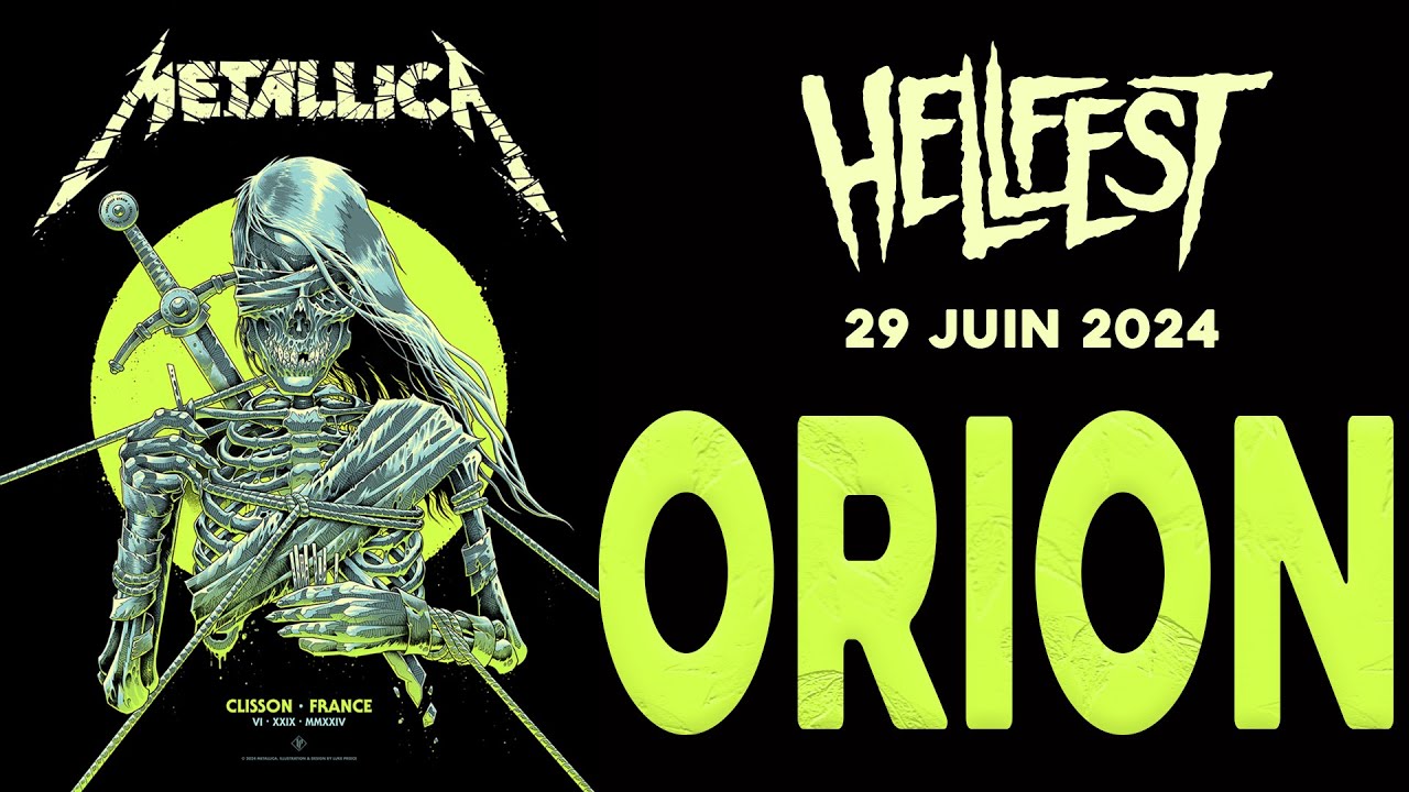 Metallica - Orion @ HELLFEST 2024 - Bluray Multicam