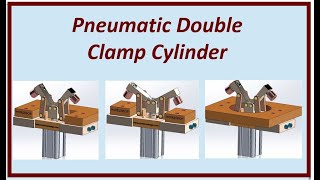 ⚡Pneumatic Double Clamp Cylinder, Engineering Robotics