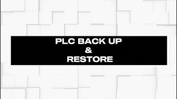 #mitsubishi #PLC backup and restore