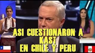 Desde Peru Y Chile Le Dicen Las Cosas Claras A Kast