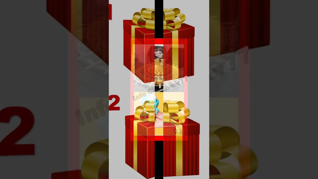 Choose the Box , Choose your gift ,