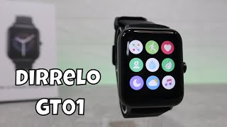 Dirrelo Smart Watch Fitness, Heart Rate Monitor & Sleep Tracker & Blood Oxygen Monitor