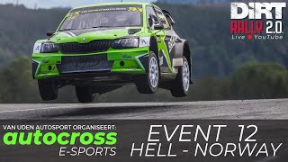 Autocross E-sports | Event 12 : Hell , Norway