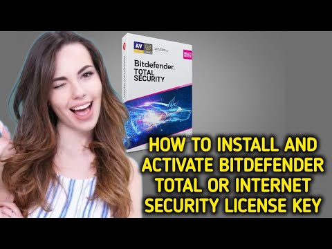 How to install  activate Bitdefender Total or Internet Security license key