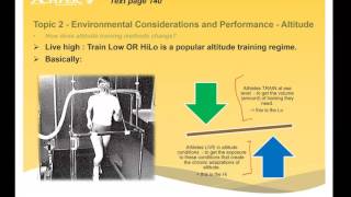 environmental considerations and performance