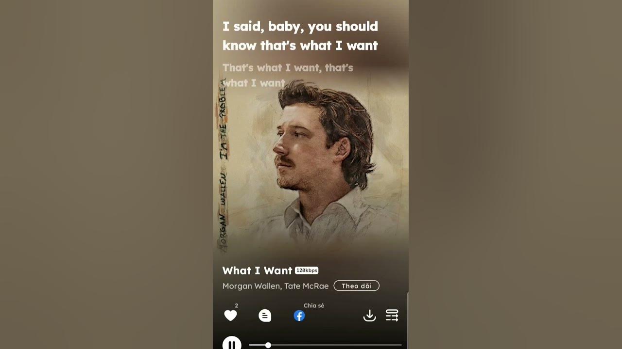 What I Want - Morgan Wallen, Tate McRae #music #relax #feelgoodmusicchannel