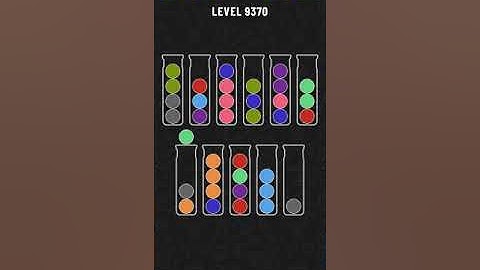 Ball Sort Puzzle Level 9370