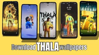 MS Dhoni CSK 4K Wallpaper 💛 | Thala For A Reason 