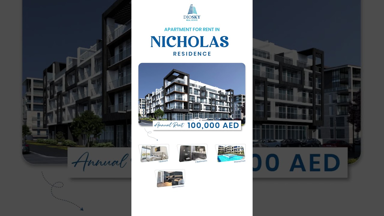 Modern Apartment for Rent in Nicholas Residence 🔑