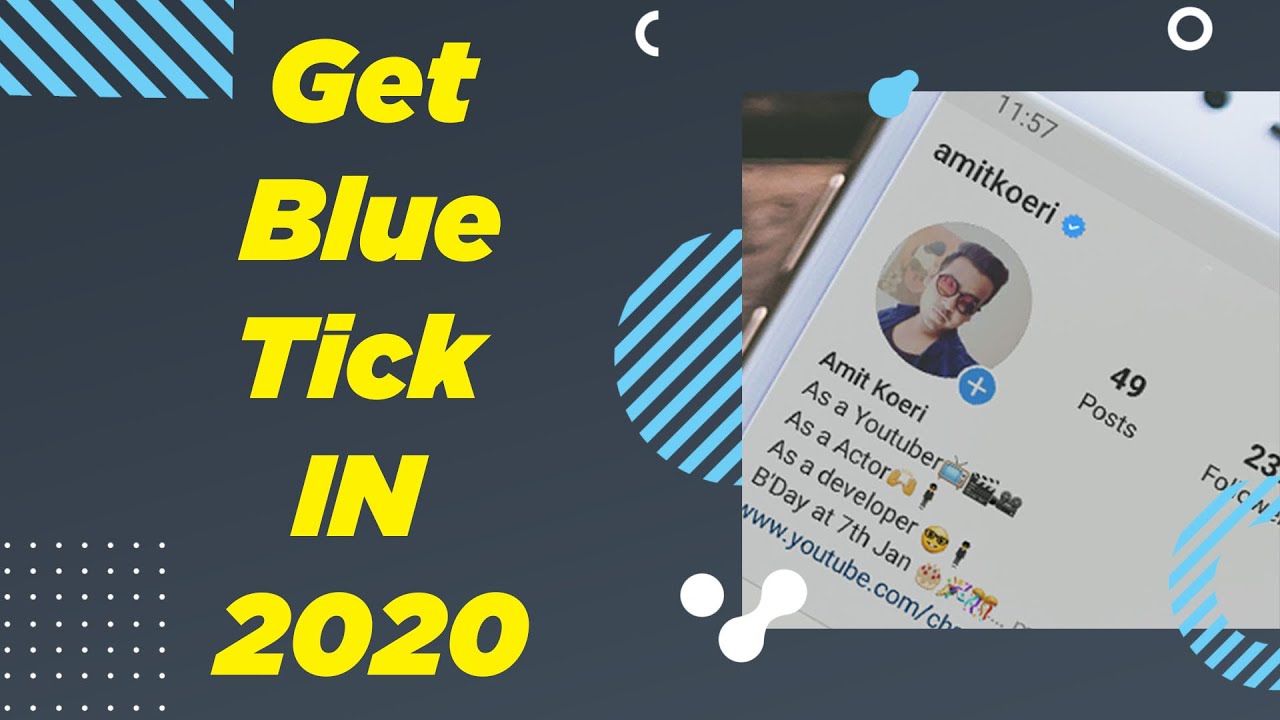 How To Get The Blue Tick On Instagram Instantly 2020 ? 🔥🔥🔥