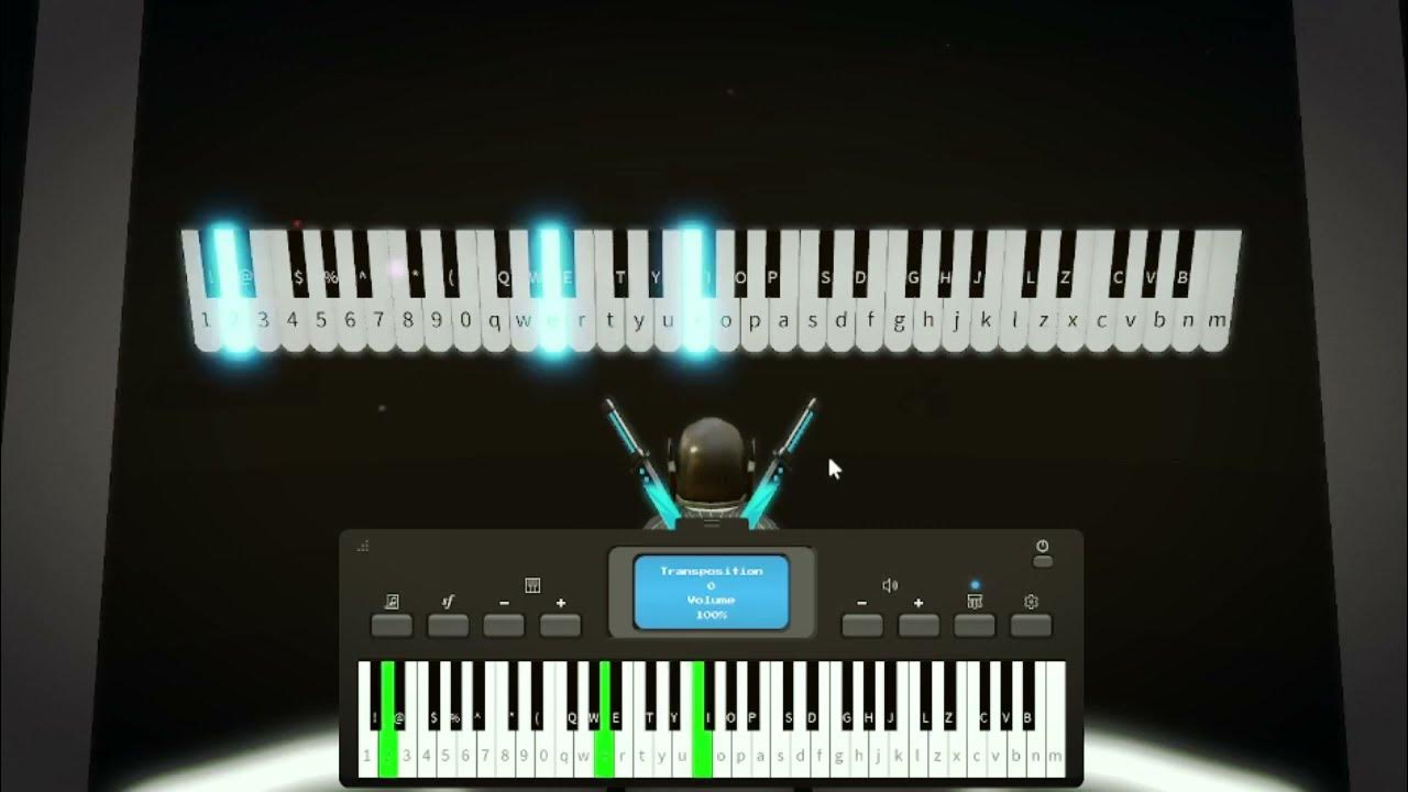 Piano Visualizations 2 Sad Goodbyes Roblox YouTube