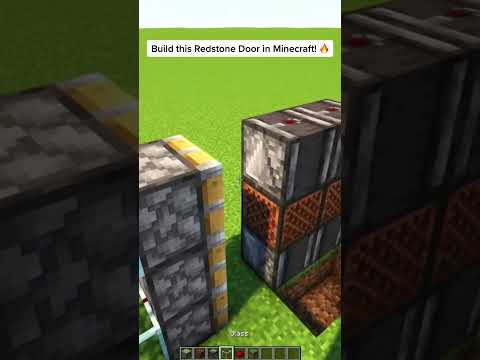 Redstone Super Door in Minecraft! #shorts