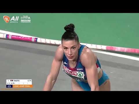 Ivana Vuleta (Serbia) Long Jump | European Indoor Final 2023