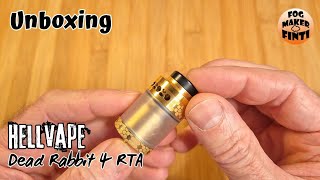 Hellvape Dead Rabbit 4 RTA | Unboxing