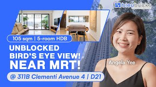 Singapore HDB | 311B Clementi Ave 4 - High Floor 5-Room DBSS with 105sqm | $1,080,000 | Angela Yee screenshot 2