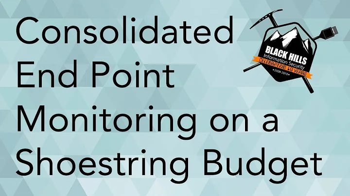 How To Do Consolidated End Point Monitoring on a S...
