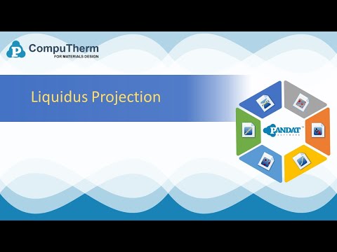 Liquidus Projection Calculation in PanPhaseDiagram Module