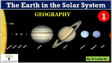 Chapter 1 The Earth in Solar System  Class 6 Geography  NCERT