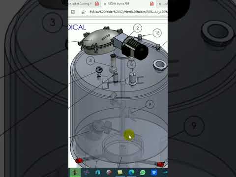 مكونات عامة لخزان دبل جاكيت تحت ضغط