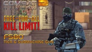 Modern Combat 5: Blackout - Free-For-All Kill Limit - FS80 Tier 6 SMG (iOS)