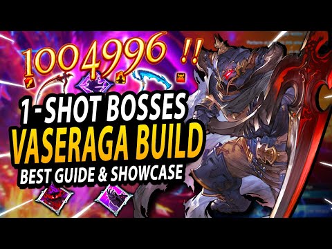 HIGHEST DAMAGE VASERAGA Best Build Guide - Sigils & Weapons Showcase 