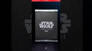 Star Wars Card Trader Topps Mobile Game Walkthrough 2021 Base Wave 1 Clone Wars Revisted Packs iOS screenshot 5