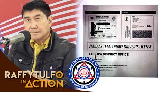 LTO, BINULABOG NI IDOL DAHIL SA PAPEL NA LISENSYA!