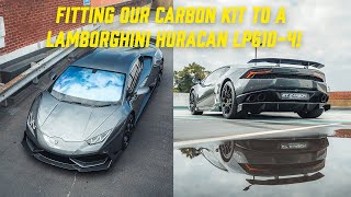 CT Carbon | Lamborghini Huracan LP 610-4 | Fitting Our Carbon Kit
