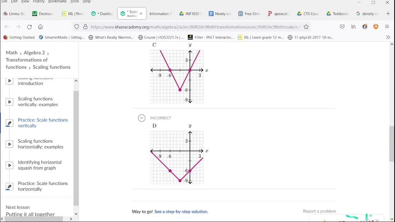 Khan Academy: Scale Functions Vertically - YouTube