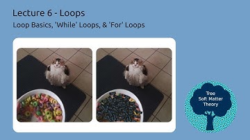 Loop Basics, "While" Loops and "For" Loops in Python (ChEn 263 - Lecture 6)