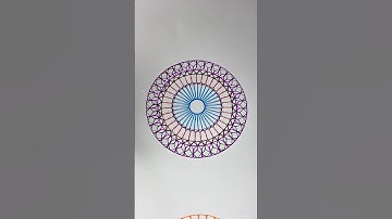 This Looks Too Perfect to Be Real #art #asmr #spirograph #shorts #2025